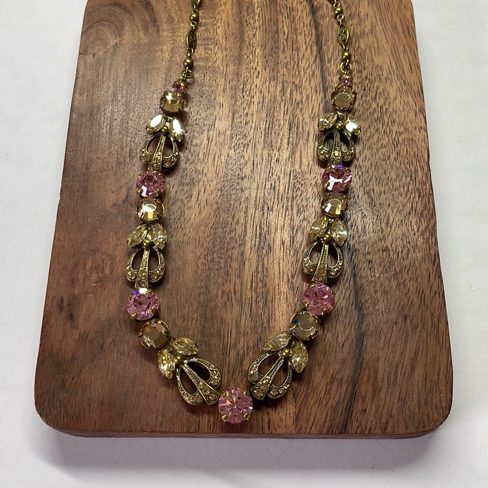Sorrelli Pink and Neutral Necklace